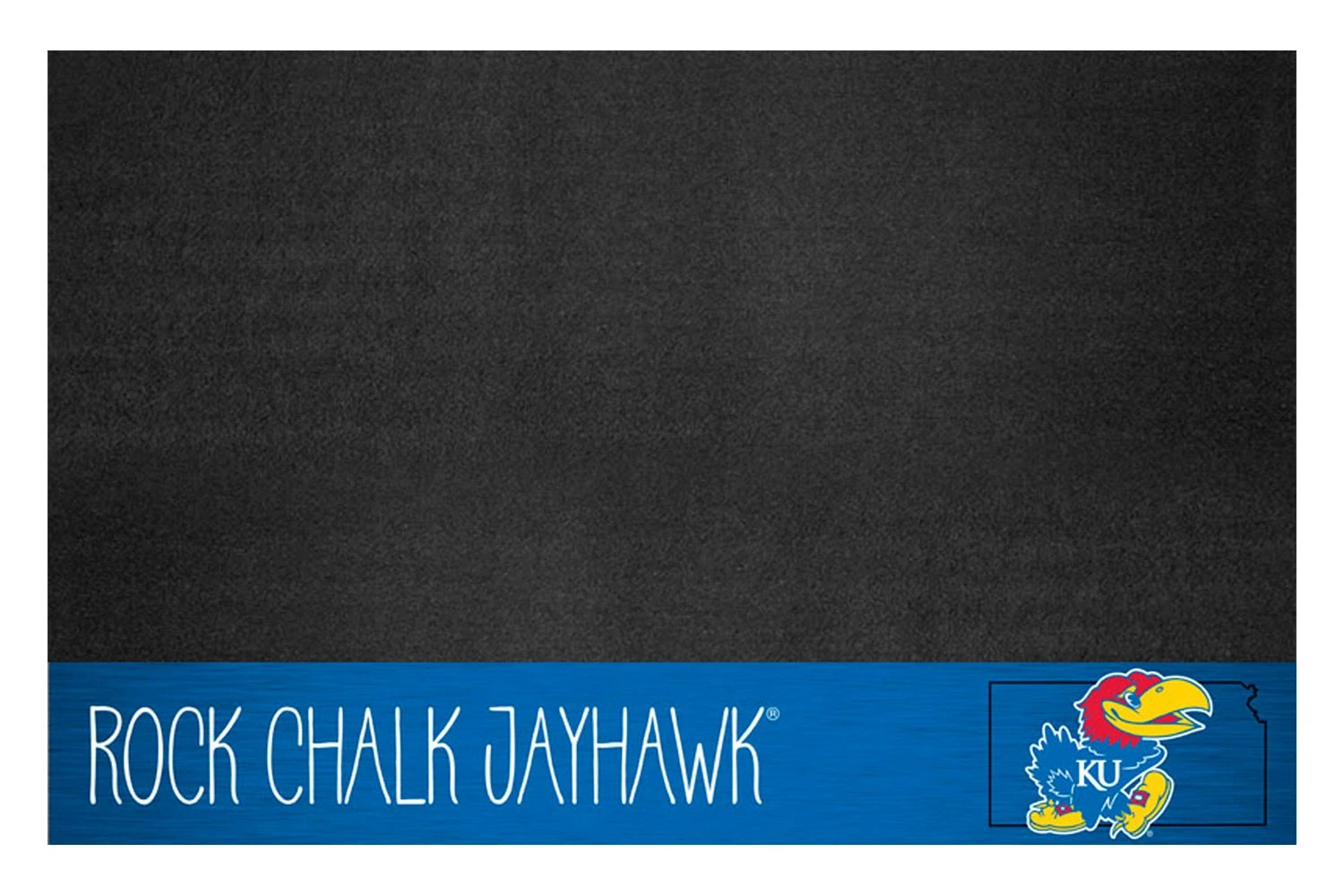 FanMats® 21128 - Southern Style NCAA Kansas University 26" X 42" Grill Mat 4 FanMats® 21128 - Southern Style NCAA Kansas University 26" X 42" Grill Mat - Image 2