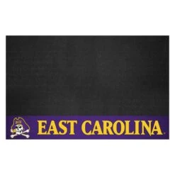 FanMats® 21627 - NCAA East Carolina University 26" X 42" Grill Mat With "Pirate Skull" Logo & Wordmark