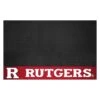 FanMats® 21631 - NCAA Rutgers University 26" X 42" Grill Mat With "Block R" Logo & Wordmark