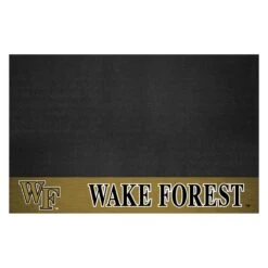 FanMats® 21636 - NCAA Wake Forest University 26" X 42" Grill Mat With "WF" Logo & Wordmark