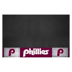 FanMats® 2189 - MLB "1987 Philadelphia Phillies" 26" X 42" Retro Grill Mat