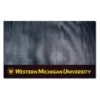 FanMats® 22013 - NCAA Western Michigan University 26" X 42" Grill Mat With "W & Bronco" Logo & Wordmark