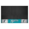FanMats® 2221 - MLB "1993 Florida Marlins" 26" X 42" Retro Grill Mat