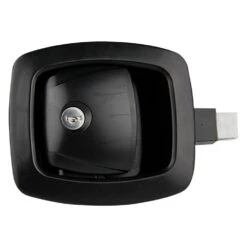 Lippert® - Black Paddle Handle Slam Latch