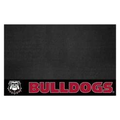 FanMats® 22880 - NCAA University Of Georgia 26" X 42" Grill Mat With "Bulldog" Logo & "Bulldogs" Wordmark