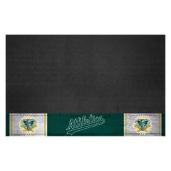 FanMats® 2319 - MLB "2000 Oakland Athletics" 26" X 42" Retro Grill Mat