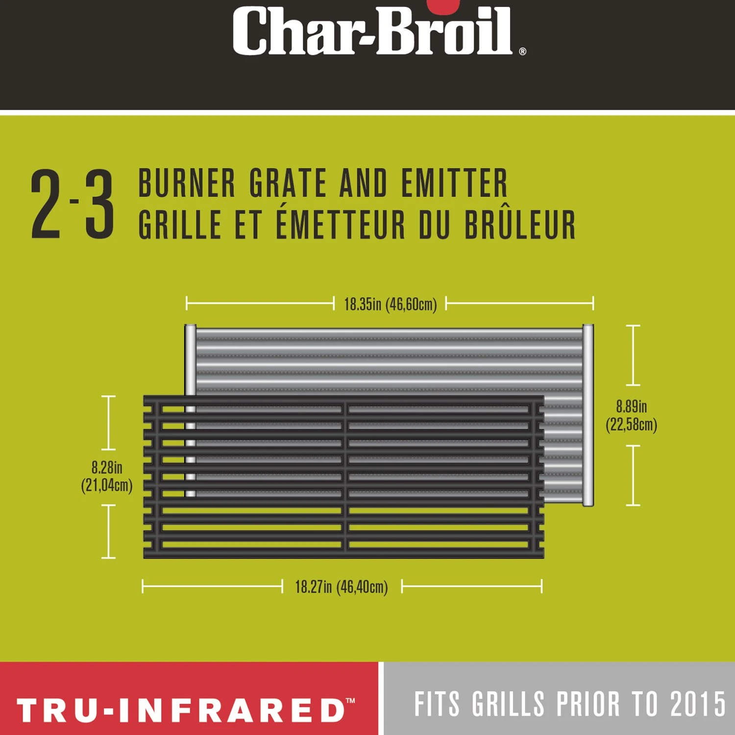 Char-Broil® - Commercial Series™ 2-3 Burner Tru-Infrared Replacement Grate 7 Char-Broil® - Commercial Series™ 2-3 Burner Tru-Infrared Replacement Grate - Image 5