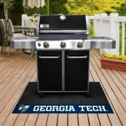 FanMats® 24005 - NCAA Georgia Tech 26" X 42" Grill Mat