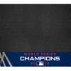 FanMats® 25701 - MLB "Boston Red Sox" 26" X 42" Grill Mat With "2018 World Series Champions" Logo