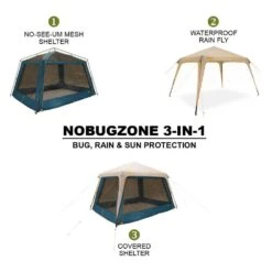 Eureka® - NoBugZone™ 3-in-1 Shelter -Summit Trails 2624531 15