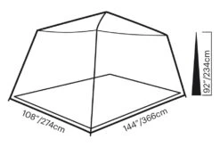 Eureka® - NoBugZone™ 3-in-1 Shelter -Summit Trails 2624531 16