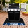 FanMats® 27035 - NHL "Tampa Bay Lightning" 26" X 42" Grill Mat With "2020 Stanley Cup Champions" Logo -Summit Trails 27035