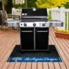 FanMats® 29266 - MLB "Los Angeles Dodgers" 26" X 42" Grill Mat With "2020 World Series Champions" Logo 2 FanMats® 29266 - MLB "Los Angeles Dodgers" 26" X 42" Grill Mat With "2020 World Series Champions" Logo -Summit Trails 29266