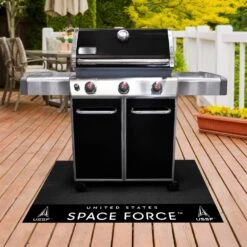 FanMats® 30314 - Military "Space Force" 26" X 42" Grill Mat -Summit Trails 30314 5 1