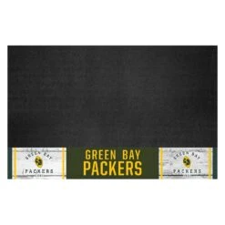FanMats® 32604 - NFL "Green Bay Packers" 26" X 42" Grill Mat With "Wisconsin Footbal"l Logo