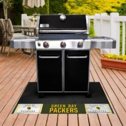 FanMats® 32604 - NFL "Green Bay Packers" 26" X 42" Grill Mat With "Wisconsin Footbal"l Logo -Summit Trails 32604 5