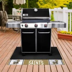 FanMats® 32634 - NFL "New Orleans Saints" 26" X 42" Grill Mat With "Sir Saint" Logo -Summit Trails 32634 5
