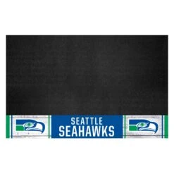 FanMats® 32669 - NFL "Seattle Seahawks" 26" X 42" Grill Mat With "Original Seahaw" Logo