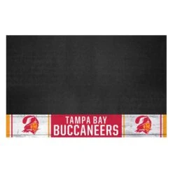 FanMats® 32674 - NFL "Tampa Bay Buccaneers" 26" X 42" Grill Mat With "Bucco Bruce" Logo