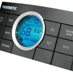 Dometic RV® 3314082.000 - CCC2™ Black Cool/Heat Pump Multi Zone Wall Thermostat -Summit Trails 3314082 000 3 1