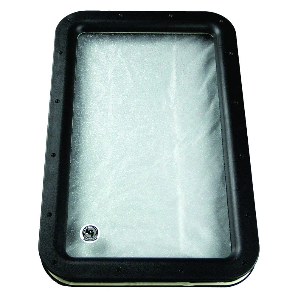 Lippert® 363370 - 12"W X 21"H Black Interior And Exterior Window Frame 3 Lippert® 363370 - 12"W X 21"H Black Interior And Exterior Window Frame