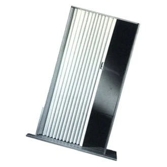 Irvine® 3675FIB - 36"W X 75"H Ivory Pleated Folding Door 3 Irvine® 3675FIB - 36"W X 75"H Ivory Pleated Folding Door