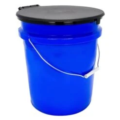 Camco® - Blue Toilet Bucket With Seat -Summit Trails 41549 5
