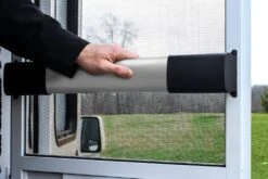 Camco® 42188 - Deluxe™ Black Adjustable Screen Door Cross Bar 11 Camco® 42188 - Deluxe™ Black Adjustable Screen Door Cross Bar -Summit Trails 42188 3