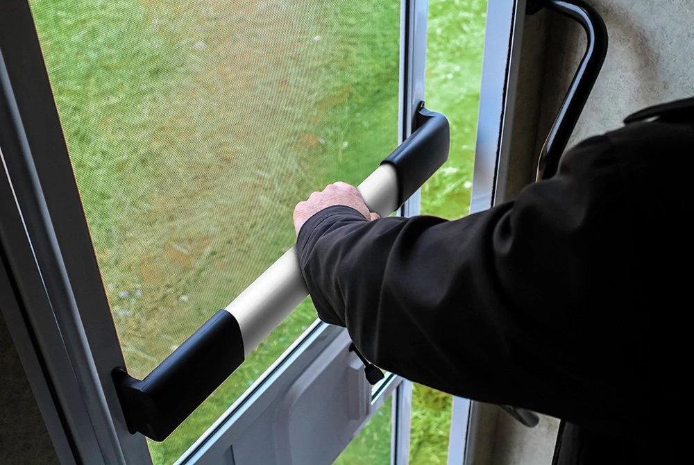 Camco® 42188 - Deluxe™ Black Adjustable Screen Door Cross Bar 6 Camco® 42188 - Deluxe™ Black Adjustable Screen Door Cross Bar - Image 4