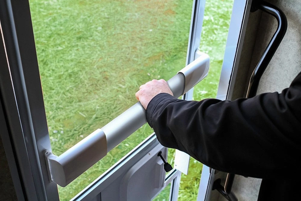 Camco® 42189 - Deluxe™ White Adjustable Screen Door Cross Bar 7 Camco® 42189 - Deluxe™ White Adjustable Screen Door Cross Bar - Image 5