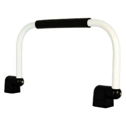 Camco® 42198 - 18.0"L White Aluminum Short Folding Grab Handle