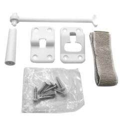 Camco® 42393 - 6"L T-Style White Door Holder Kit