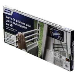 Camco® 43976 - Black Adjustable Screen Door Push Bar -Summit Trails 43976 6 1