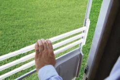 Camco® 43977 - White Adjustable Screen Door Push Bar -Summit Trails 43977 3