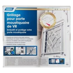 Camco® 43997 - Deluxe™ White Screen Door Grille -Summit Trails 43997 5