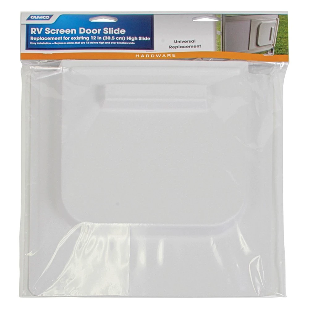 Camco® 45513 - 11.5"W X 12"H White Screen Door Slider 4 Camco® 45513 - 11.5"W X 12"H White Screen Door Slider - Image 2