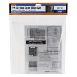 Camco® 45581 - Clear Slide Set For Screen Doors Up To 24" Width -Summit Trails 45581 3 1