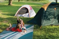 Faulkner® 46294 - Deluxe 8' X 20' Summer Waves (Green/Blue) Multi-Purpose Mat 9 Faulkner® 46294 - Deluxe 8' X 20' Summer Waves (Green/Blue) Multi-Purpose Mat -Summit Trails 46294 4