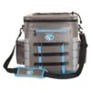 Yachter's Choice® - 35-Can Gray/Blue Shoulder Strap Cooler Bag -Summit Trails 505 50051