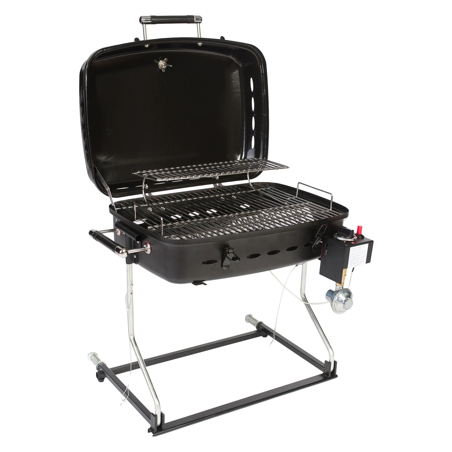 Faulkner® - Black LP Gas Standard Grill With LP Bottle Adapter 6 Faulkner® - Black LP Gas Standard Grill With LP Bottle Adapter - Image 4