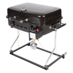 Faulkner® - Black LP Gas Standard Grill With LP Bottle Adapter 13 Faulkner® - Black LP Gas Standard Grill With LP Bottle Adapter -Summit Trails 51322 5