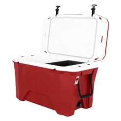 Currituck® - Premium 50 Qt Crimson/White Hard Cooler -Summit Trails 51740 10