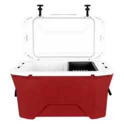Currituck® - Premium 50 Qt Crimson/White Hard Cooler -Summit Trails 51740 7