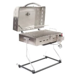 Faulkner® 52302 - Deluxe Chrome Gas Grill With LP Bottle Adapter -Summit Trails 52302 5