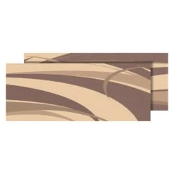 Faulkner® 53023 - Deluxe 8' X 20' Graphic (Brown/Beige) Multi-Purpose Mat