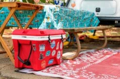 Camco® - RV And Tree Sketch Design Tablecloth With Bench Covers 40 Camco® - RV And Tree Sketch Design Tablecloth With Bench Covers -Summit Trails 53380 19