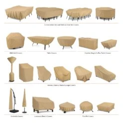 Classic Accessories® - Terrazzo™ Sand Medium BBQ Grill Cover (58"L X 24"W X 48"H) -Summit Trails 53912 ec 7