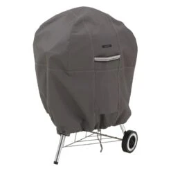 Classic Accessories® - Ravenna™ Dark Taupe Kettle BBQ Grill Cover (26.5"Dia X 38"H)