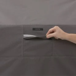 Classic Accessories® - Ravenna™ Dark Taupe Kettle BBQ Grill Cover (26.5"Dia X 38"H) -Summit Trails 55 178 015101 ec 6