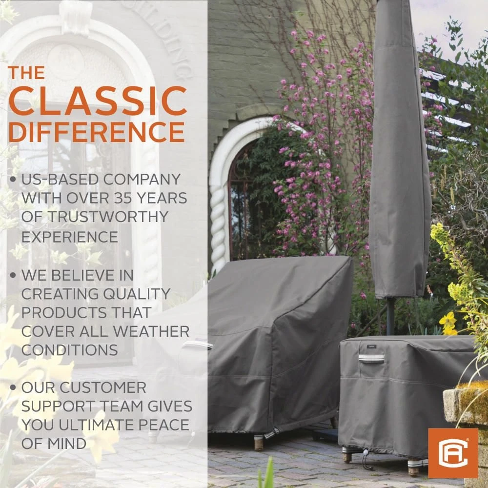 Classic Accessories® - Ravenna™ Dark Taupe XX-Large BBQ Grill Cover (80"L X 26"W X 51"H) 17 Classic Accessories® - Ravenna™ Dark Taupe XX-Large BBQ Grill Cover (80"L X 26"W X 51"H) - Image 15